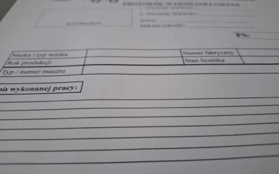 Usterka wózka widłowego. Proces od zgłoszenia naprawy do jej finalizacji w naszym serwisie.