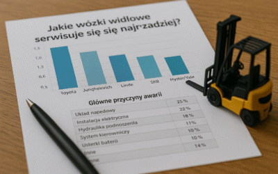 Jakie wózki widłowe serwisuje się najrzadziej?