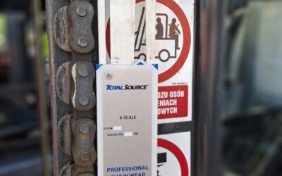 Łańcuchy podnoszenia w wózku widłowym